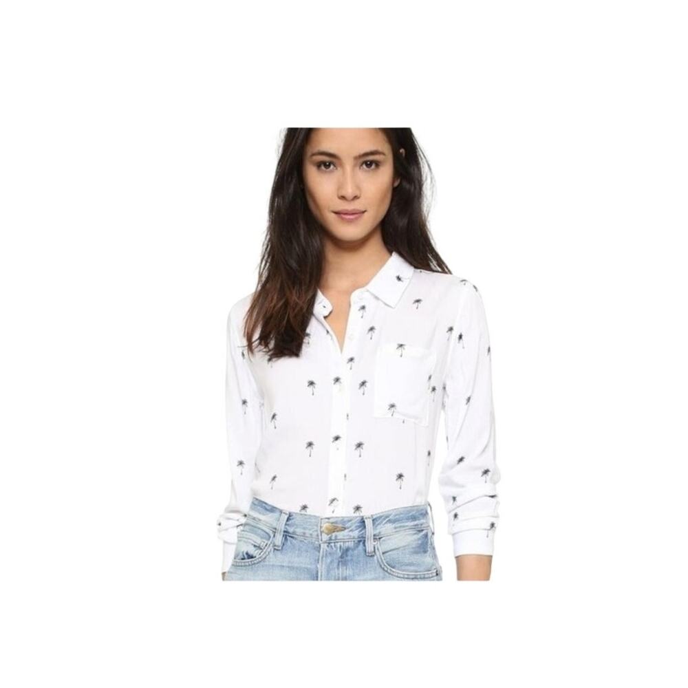 M Rails palm tree button down shirt - Picture 2 of 4